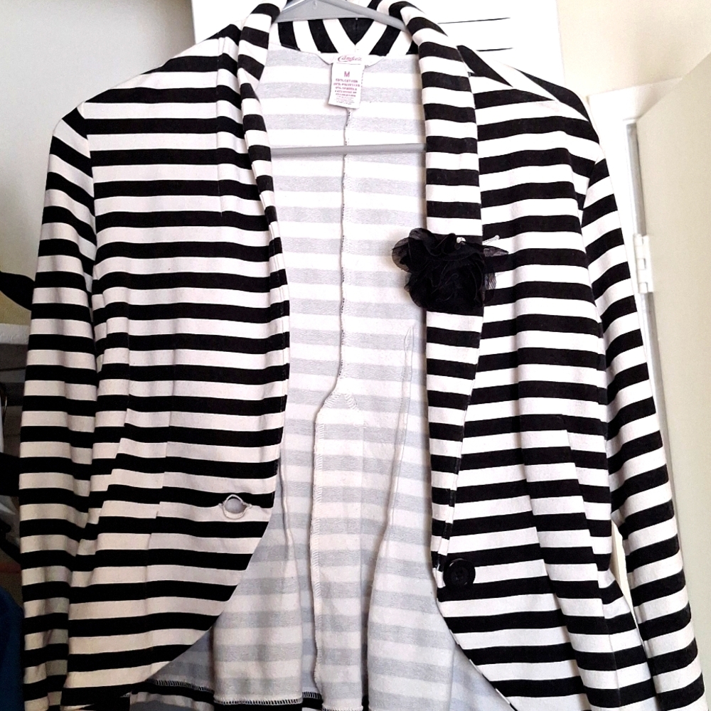 Striped blazer